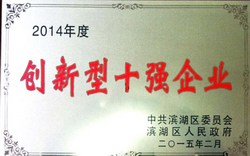 創(chuàng)新型十強(qiáng)企業(yè)